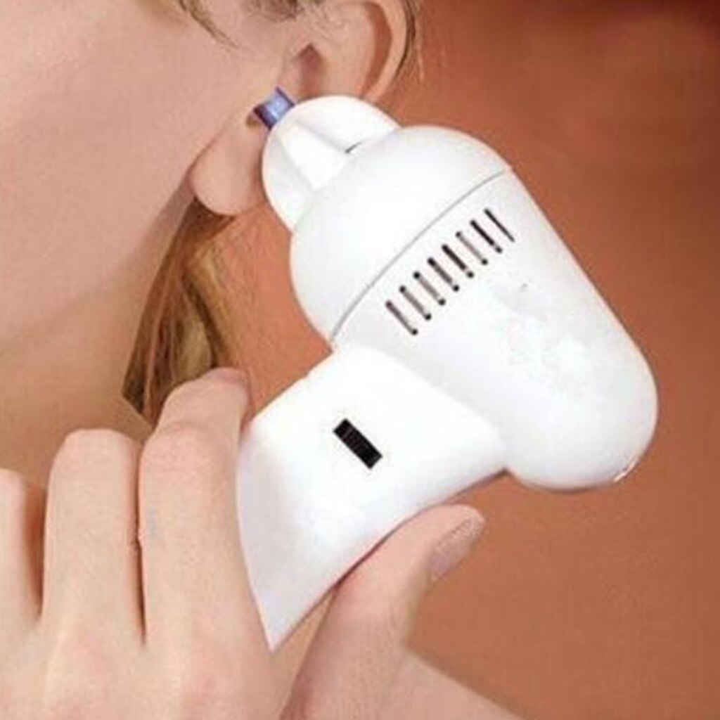 Portable Painless Electric Ear Cleaner Vac Machine with Soft Safe Head