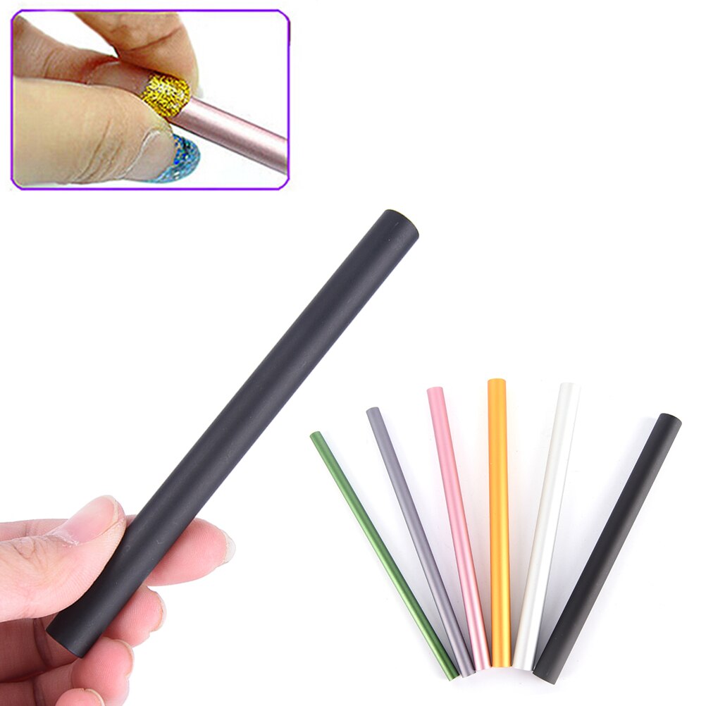 6Pcs Acryl C Curve Vormgeven Stok Franse Kristal Uv Gel Tip Builder Vorm Gids Mold Pro Manicure Art