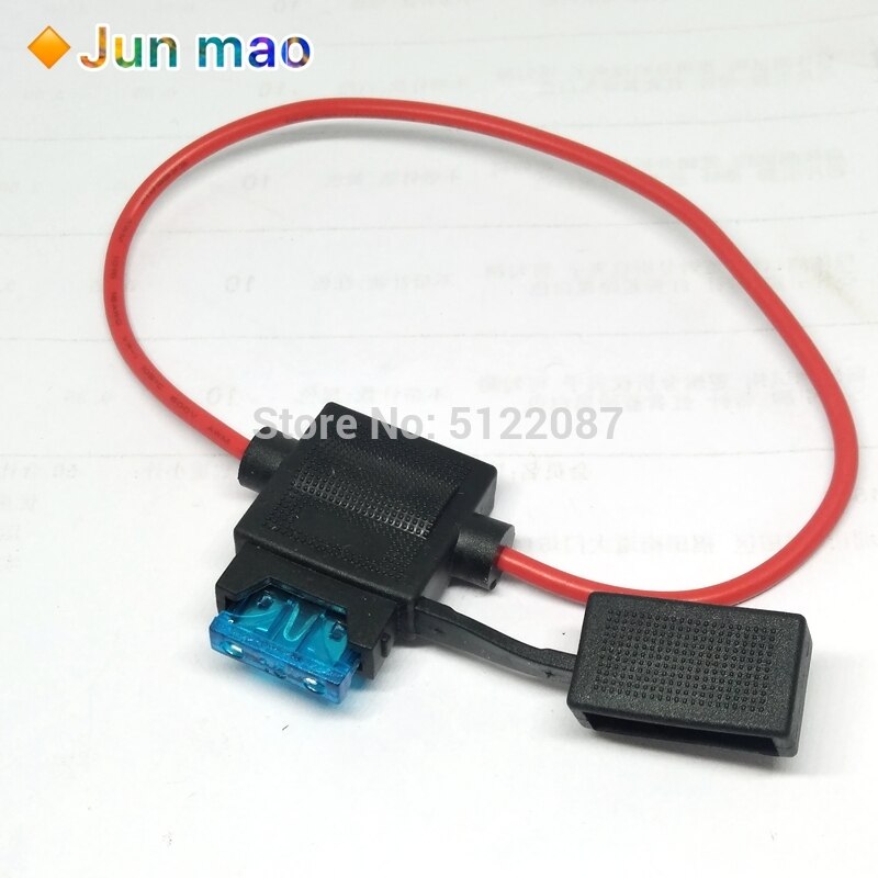 1pcs medium blade Auto fuse +1pcs waterproof auto Fuse Holder