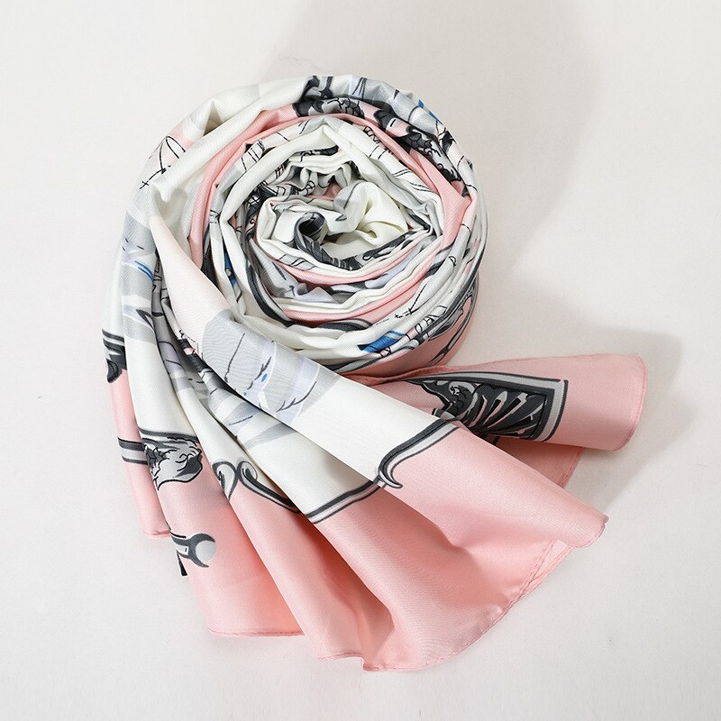 130*130cm topp siden poseidon lyxiga halsdukar kvinnor foulard fyrkantig hijab scarf dam sjal wrap ljuddämpare pareo kvinnlig hijab