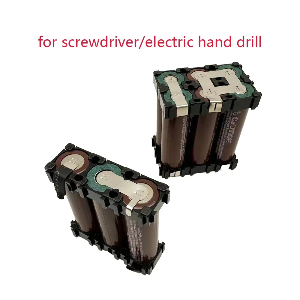Pacote de bateria de solda personalizada, 2S1P, 3S2P, 4S1P, 4S2P, 4S2P, 5S1P, 5S2P, 18650, bateria HG2, 3000mAh, 6000mAh bateria, 7.4V a 25.2V