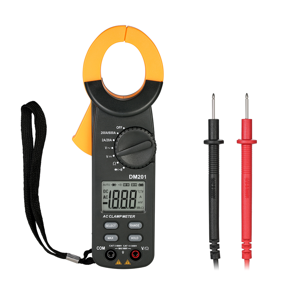 Digital Clamp Meter AC/DC Voltage AC Current meter voltmeter ammeter current clamp Multimeter Resistance Diode Tester