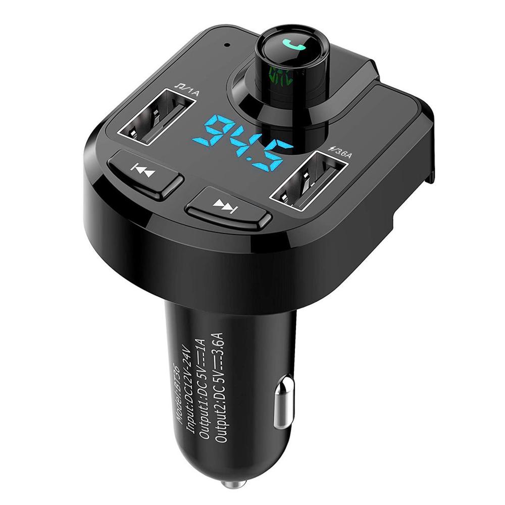 BT36 Car Kit MP3 Player FM Transmitter Auto AUX Wireless Car Modulator Radio USB Car Charger Remote Control