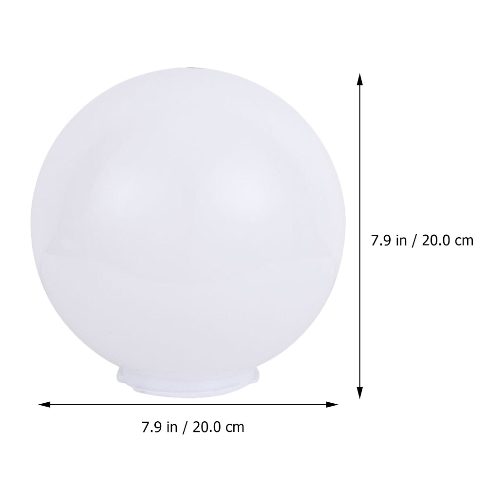 Outdoor Lampenkap Acryl Lampenkap Kroonluchter Wandlamp Pole Lamp Outdoor Lamp Stofkap Plafondlamp Lampenkap Cover: 200MMx95MM