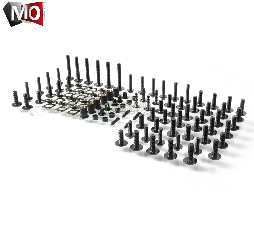 Motorcykel fuld kåbe bolt møtrikker skruer clips komplet sæt til ktm 525 560 smr 625 sc supermoto smc 640 adventure duke ii  lc4