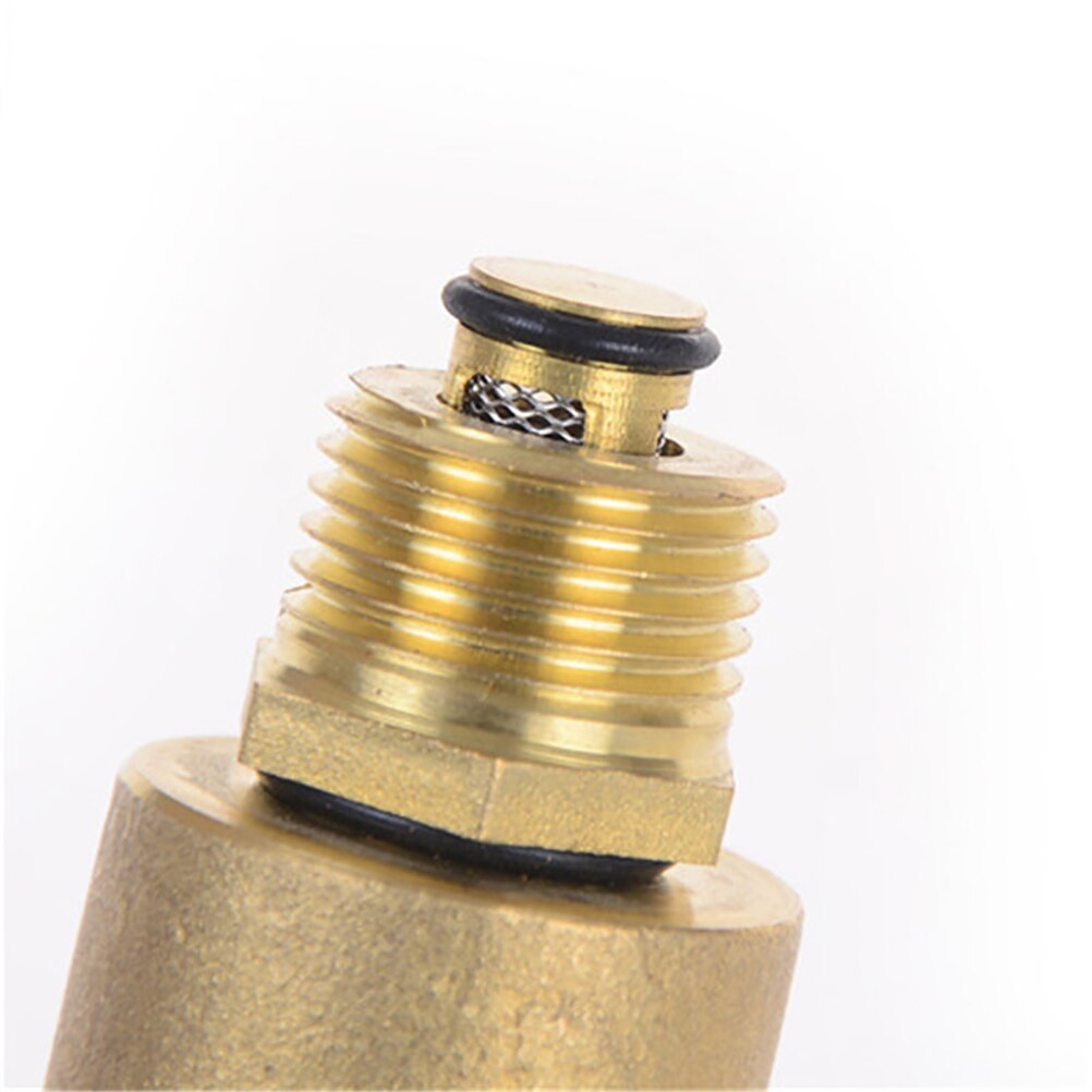 1/2" Brass Air Vent Valve Automatic Air Pressure Vent Valve for Solar Water Heater Pressure Relief Value Hardware Tools
