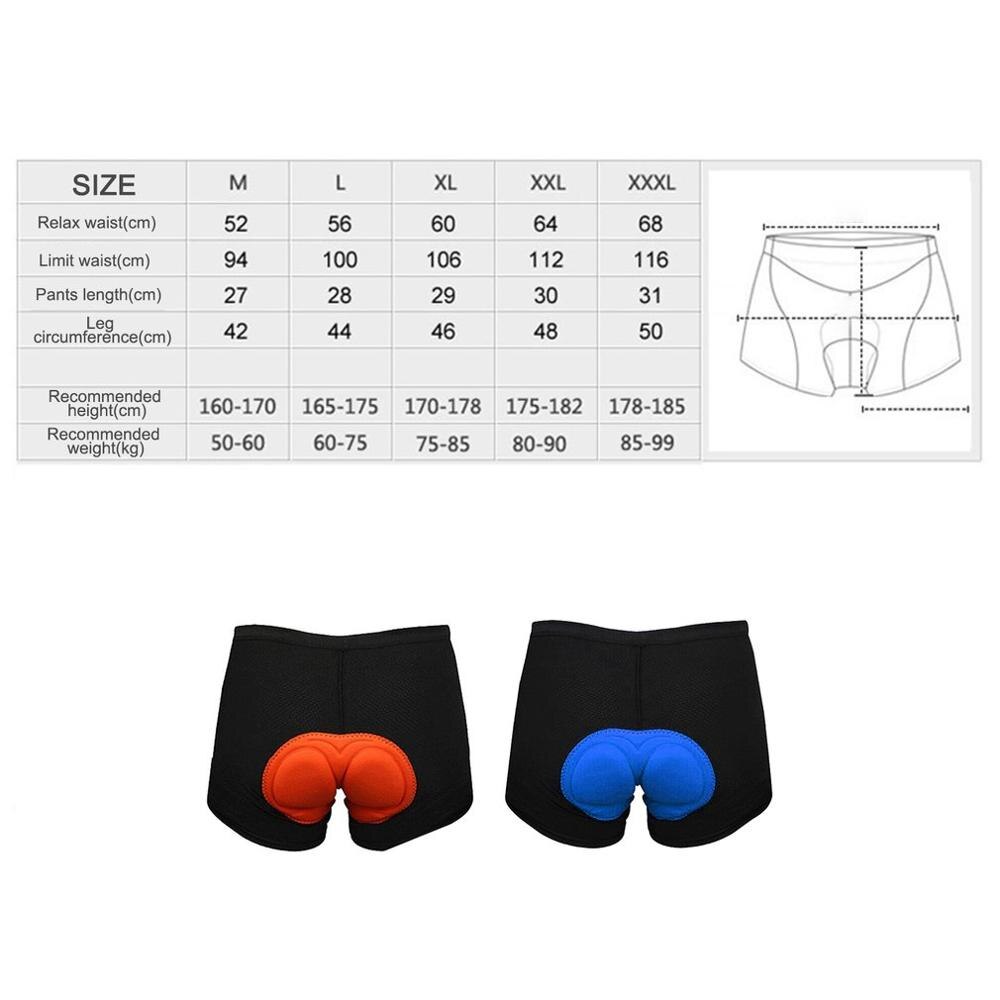 Fietsen Ondergoed Shorts Mtb Upgrade Downhill 5D Padded Shockproof Fiets Racefiets Riding Mountain Panty Vtt Onderbroek Mannen