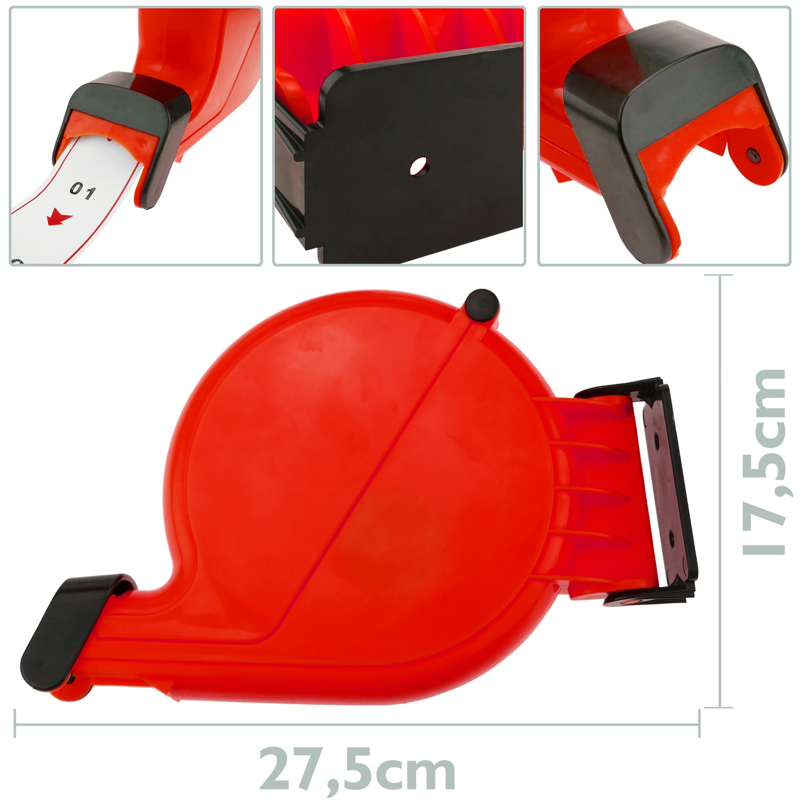PrimeMatik-ticket dispenser your turn red color