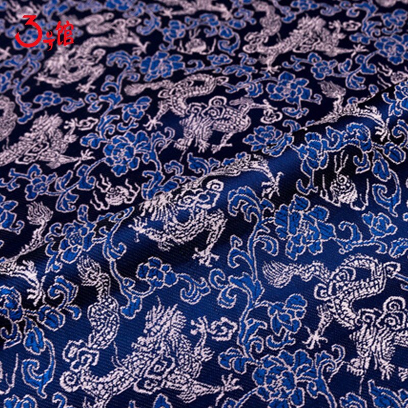 Chinese Stijl Satijn Jacquard Brokaat Stof Voor Naaien Sofa Cover En Diy Cheongsam En Traditionele Chinese Pak TJ0246