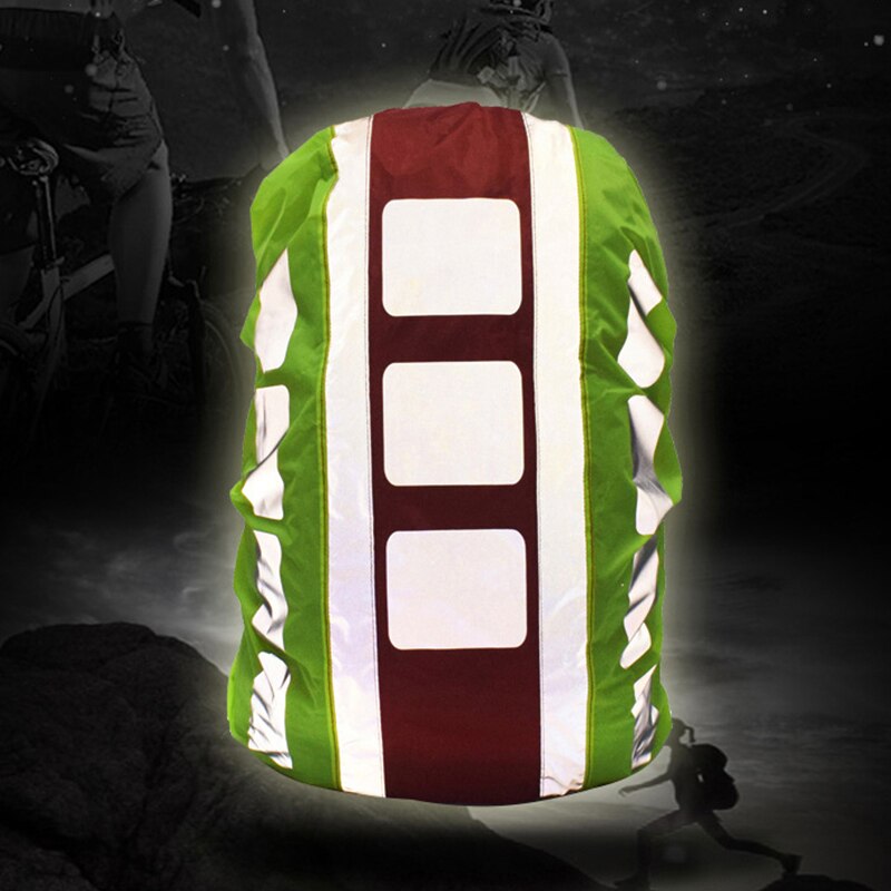 Reflective Waterproof Bag Rain Cover Backpack Cover Outdoor Travel Camping Dustproof Rainproof Covers for Backpacks