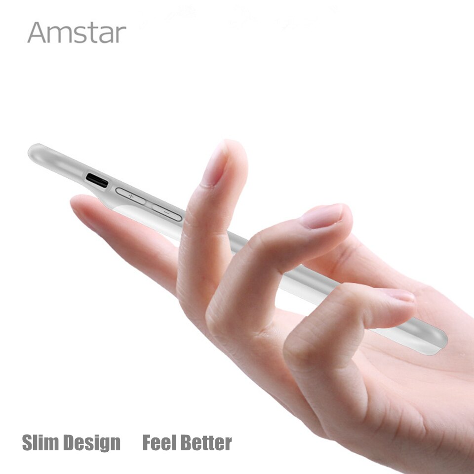Amstar Draagbare Batterij Oplader Cases Voor Iphone 6 6S 7 8 Plus Power Bank Case Externe Batterij Opladen Pack backup Case