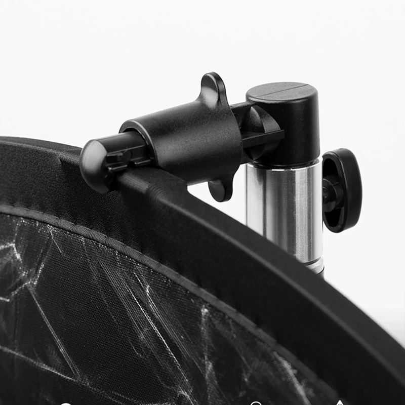 Reflektorhalterung Vertikaler Clip für Fotografie-Tafel Reflektor-Diffusor-Halterung Schwenkbarer Kopf Reflektorarm-Stütze