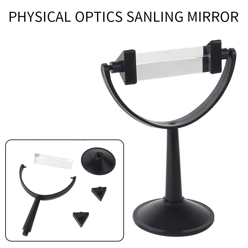 Glass Triangular Prism Perfect for Teaching Light Spectrum Physics Photo Photography Optical Instruments Physics equipment