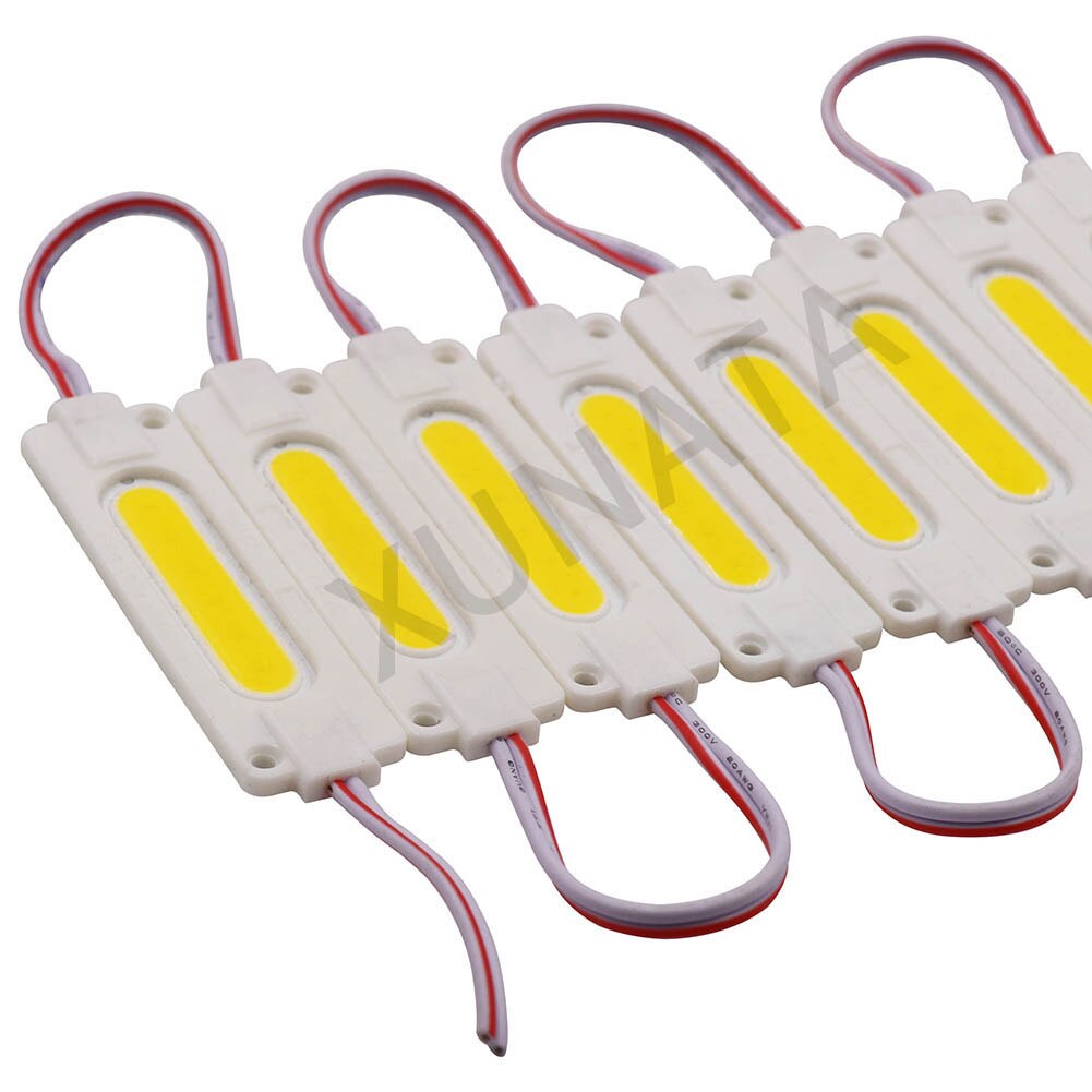 LED Modules Module Injection COB With Lens Waterproof LED Light Module For Sign Letter DC12V 2W IP65 Aluminum PCB