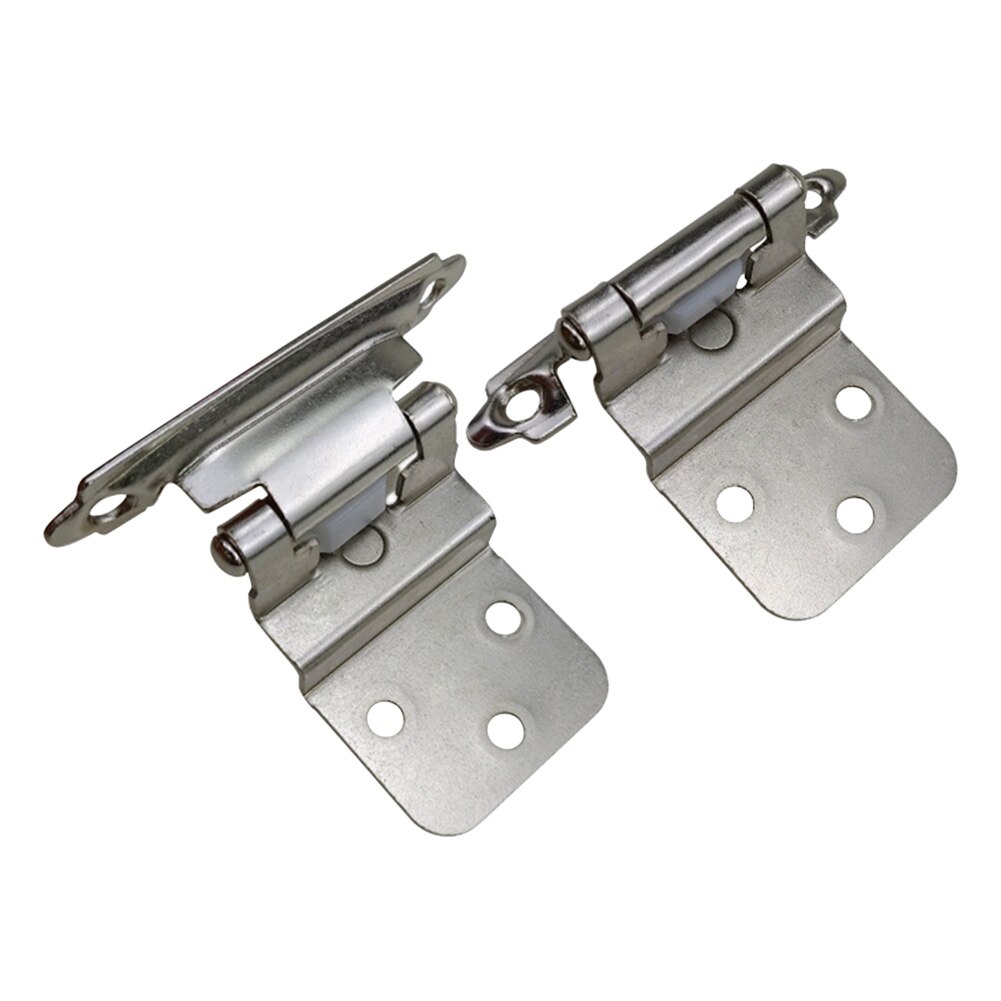 4pcs Cabinet Iron With Spring Hardware Multi Fold Furniture Self Closing Easy Install Hotel Door Hinge Locking Office Cuoboard