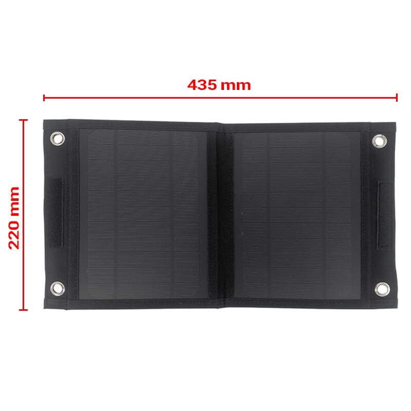 Outdoor Portable 25W 12V Folding Solar Cells Charger Foldable Solar Panel + 10A-60A Solar Charger Controller for Auto Car