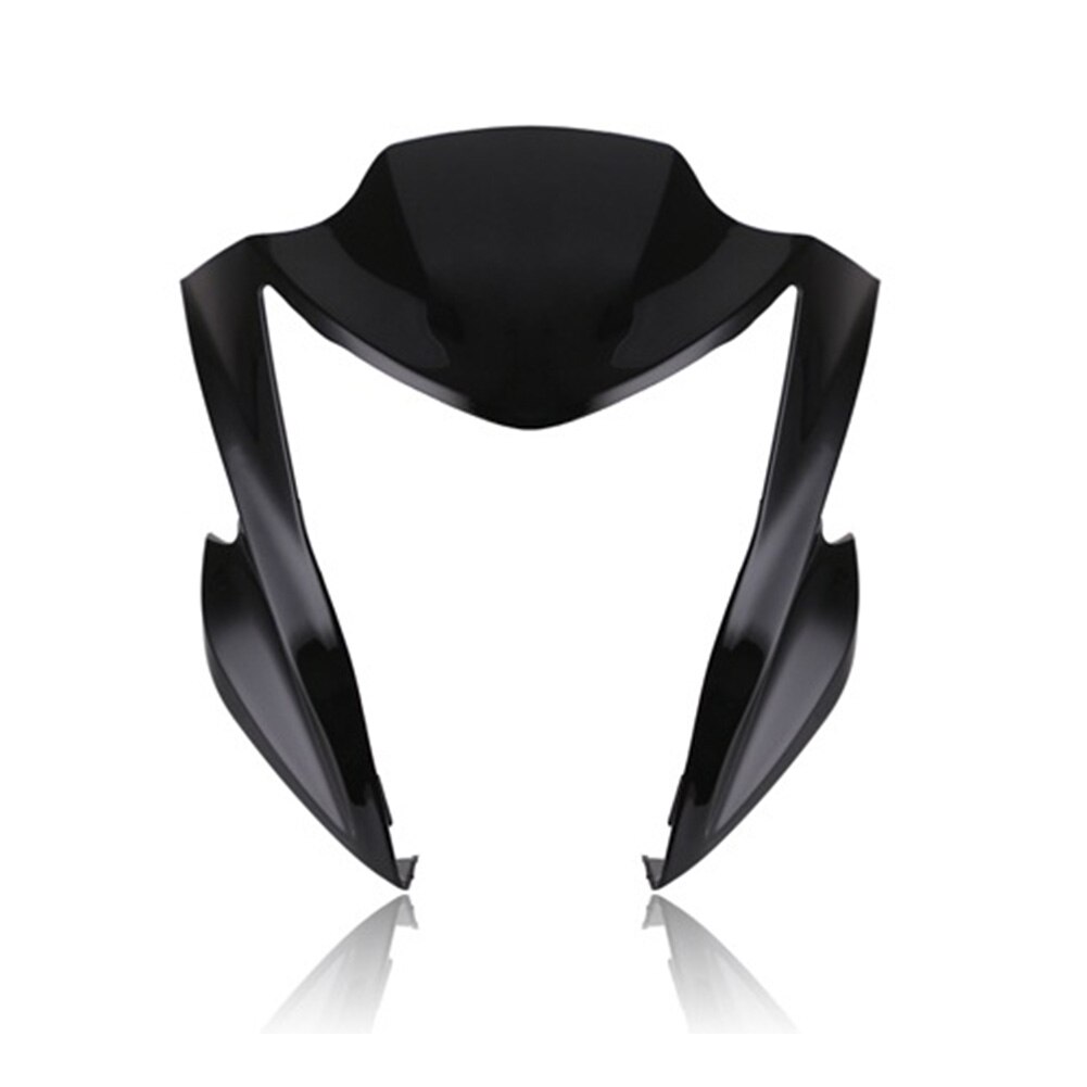 Phare de moto pour Kawasaki ER6N | Support de support de panneau, pièces de remplacement de carpette, support de séjour supérieur de moto: black