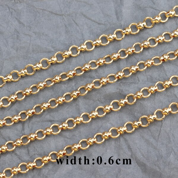 GUFEATHER C54,jewelry accessories,18k gold plated chain,0.3 microns,jewelry making,jewelry findings,earrings necklace,1m/lot: C5412