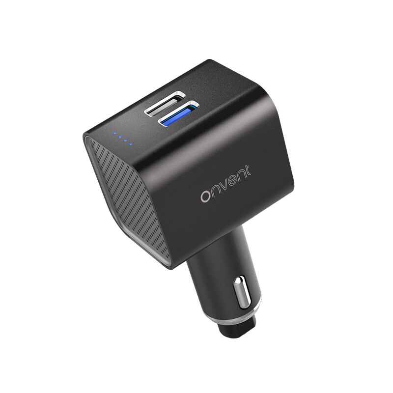 Mwdao Auto Luchtreiniger Voertuig Luchtverfrisser Ionisator Negatieve Ionen Ozon Ozonizer Geur Eliminator Usb Voor Auto Snel Opladen: Default Title