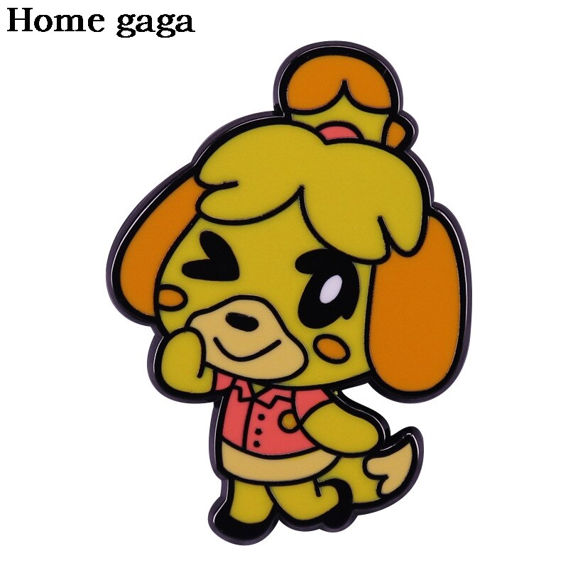 D3466 Homegaga Leuke Dier Emaille Pins Broches Bag Kleding Revers Pin Game Badge Sieraden Voor Vrouwen