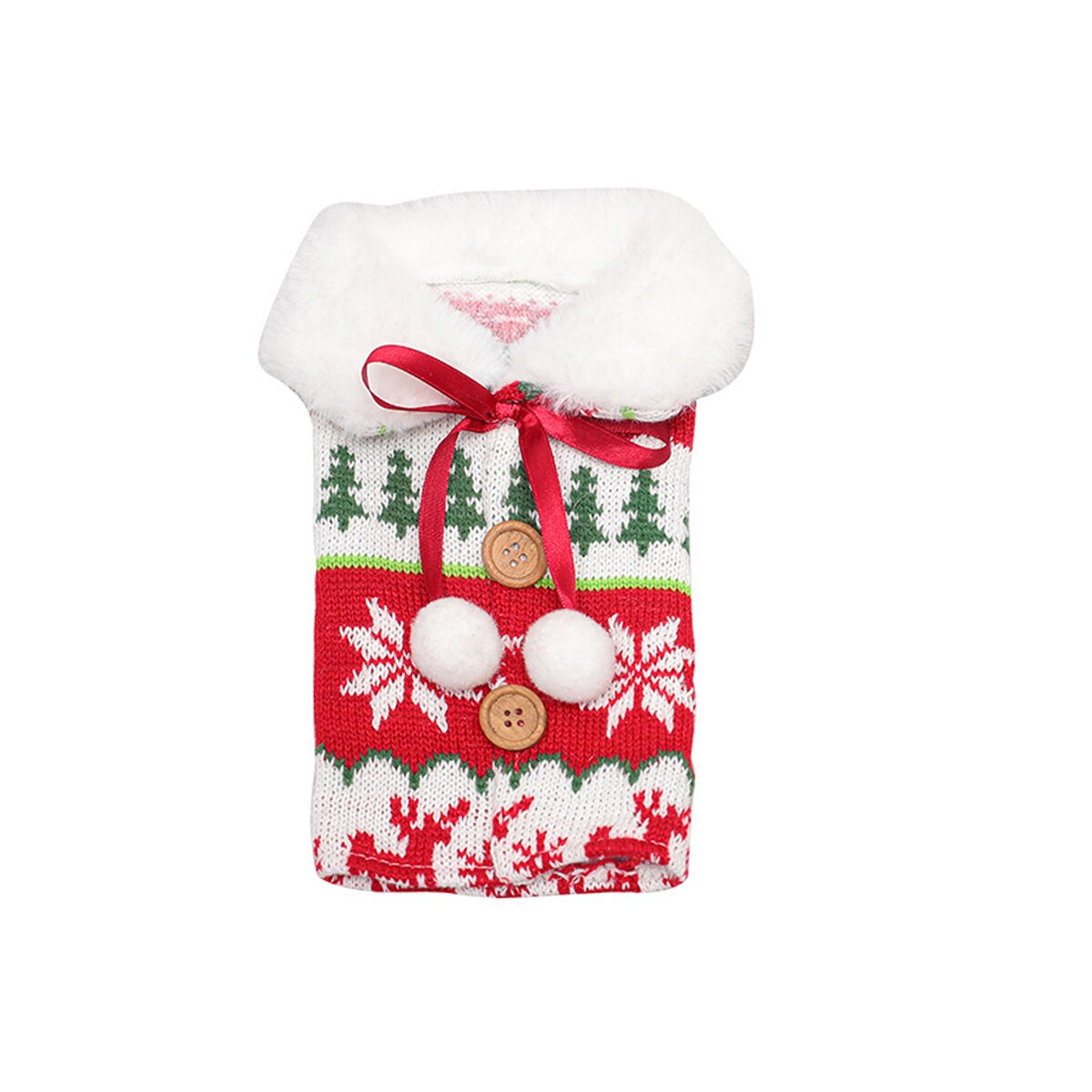 JOYIN 3 Pack 18 inch Kerstkousen, Grote Maat Rustieke Kabel Gebreide Xmas Kous in Rood & Groen, voor Familie Vakantie Seizoen Decoraties