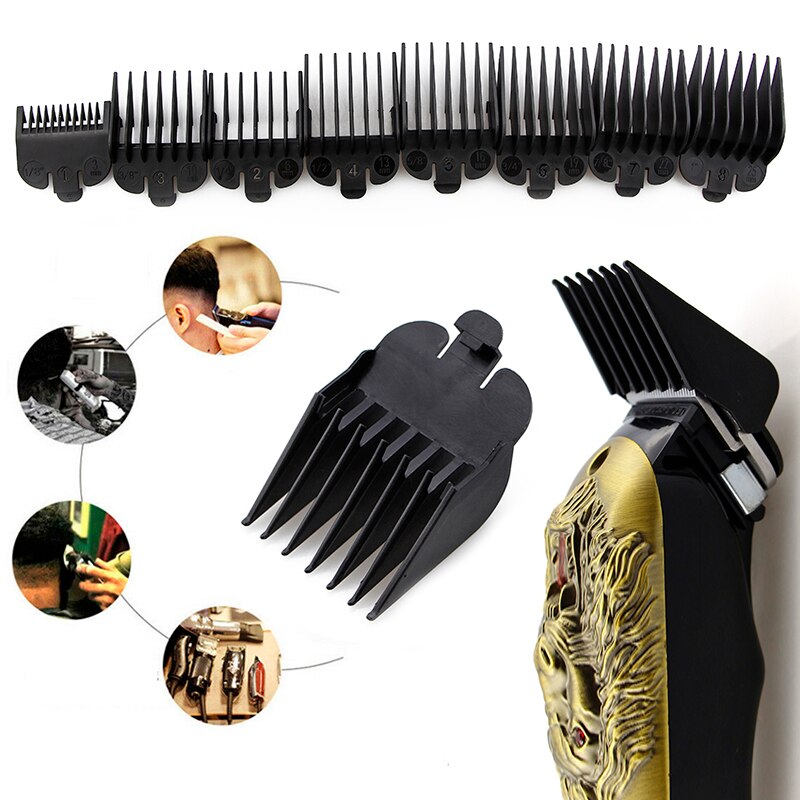 8pcs/Set Universal Hair Clipper Limit Comb Guide Attachment Size Barber Replacement Hair Styling Tools Accessories