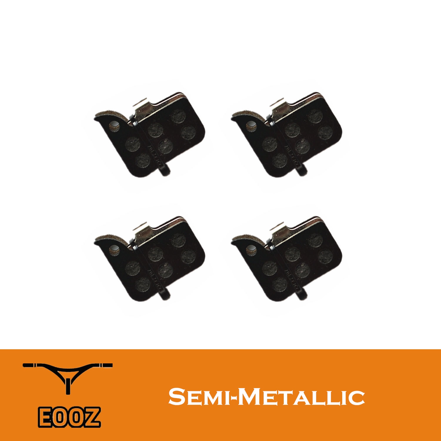 4 par sykkel semi - metalliske hydrauliske skivebremseklosser for sram hrd red etap, force 22, cx1,  rival 22, s700 b1 level ult / tlm