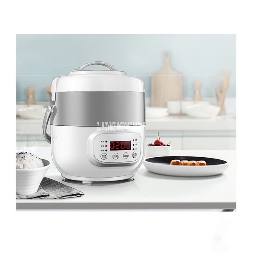 RFB-S16W Home Electric Rice Cooker Portable Mini Rice Cooking Machine Student Dormitory 1-2 People Multifunction Cooking Pot