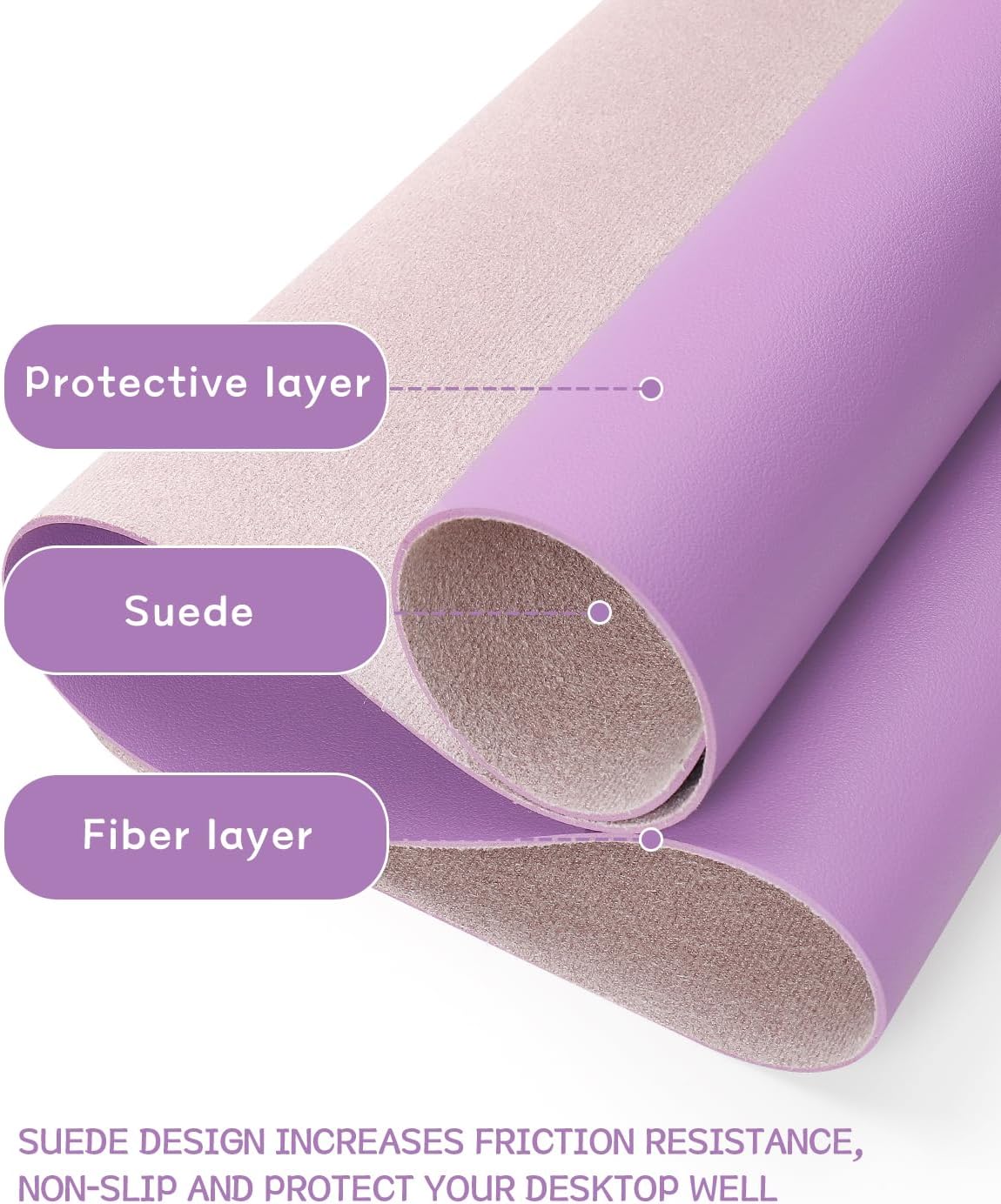 XXL Office Desk Pad Mat PVC Leather Waterproof Mouse Pad Desktop Keyboard Desk Pad Ultra Thin Large Desk Blotter: 26x21 cm  / Yellow
