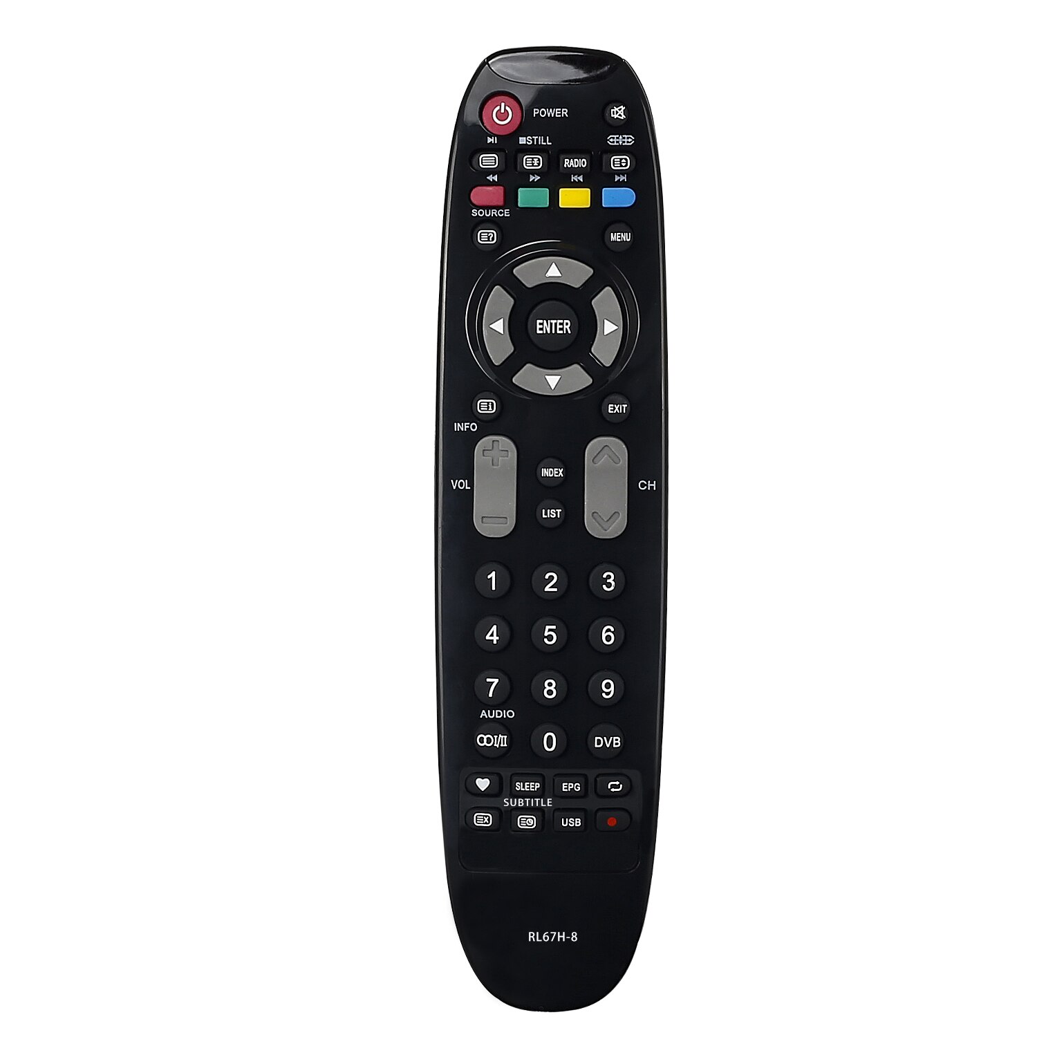 Telecomando TV RL67H-8 per Changhong TV portato29A6500SRL67H-8 = GCBL TV20A-C35 SABA LC32ah3 portato50C2000H portato50C2000è portato29B1000S