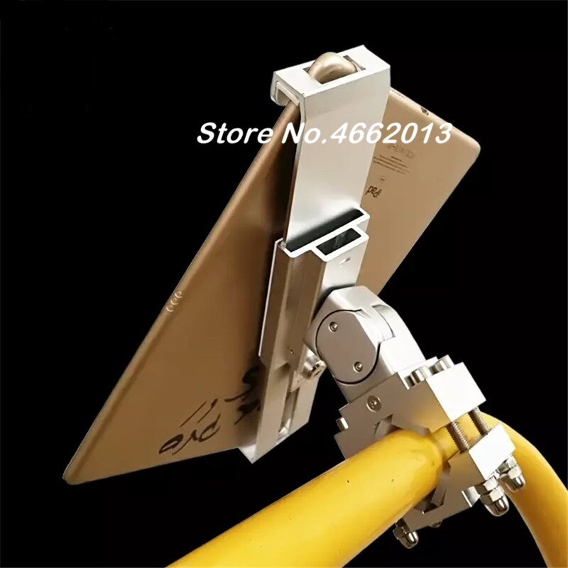Monture de clés de pc chariot élévateur/fauteuil roulant | Tablette à montage circulaire, support pour logistique, ascenseur 10.1-13 "support de tablette