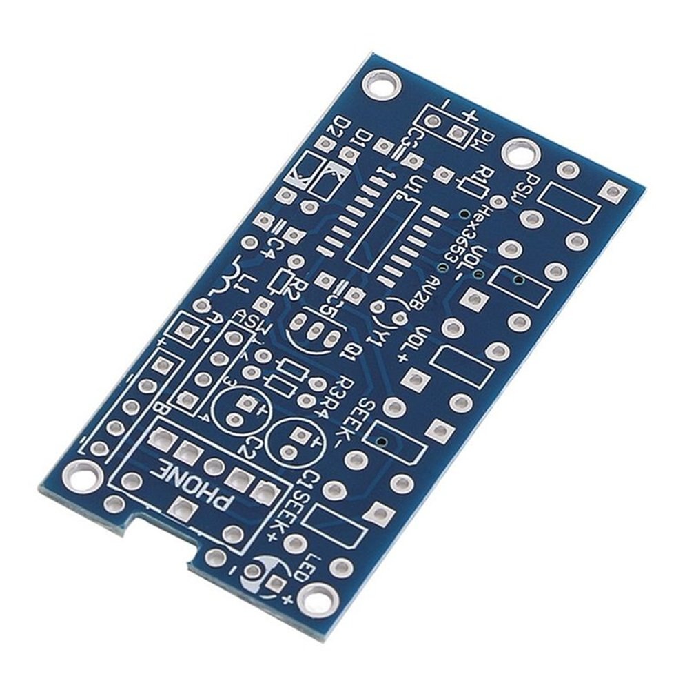 Módulo receptor de Radio FM estéreo inalámbrico, PCB, Kits electrónicos DIY 76MHz-108MHz, materiales respetuosos con el medio ambiente