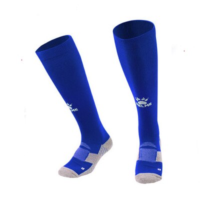 KELME Sport Socken Männer Fußball Socken Anti Slip Fußball Socken Baumwolle Strümpfe Gute Atmungsaktiv Männlichen K15Z908: M / Blau