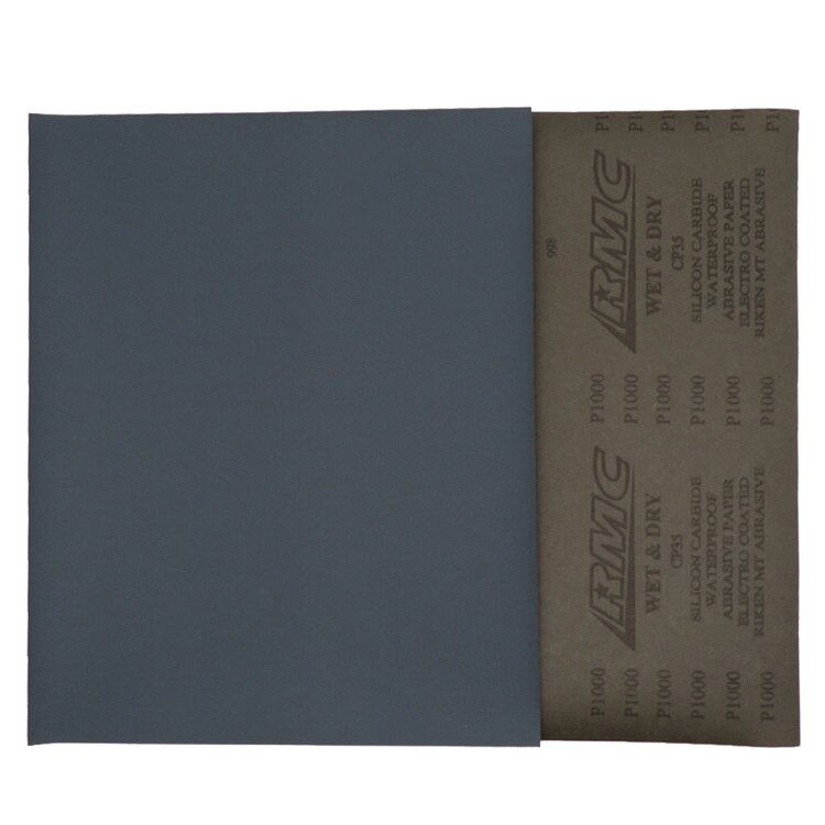 5 ark 9 " x11 " vattentätt sandpapper slipande slipark 60 to 2500 korn för bilslipning av trämöbler: 1000