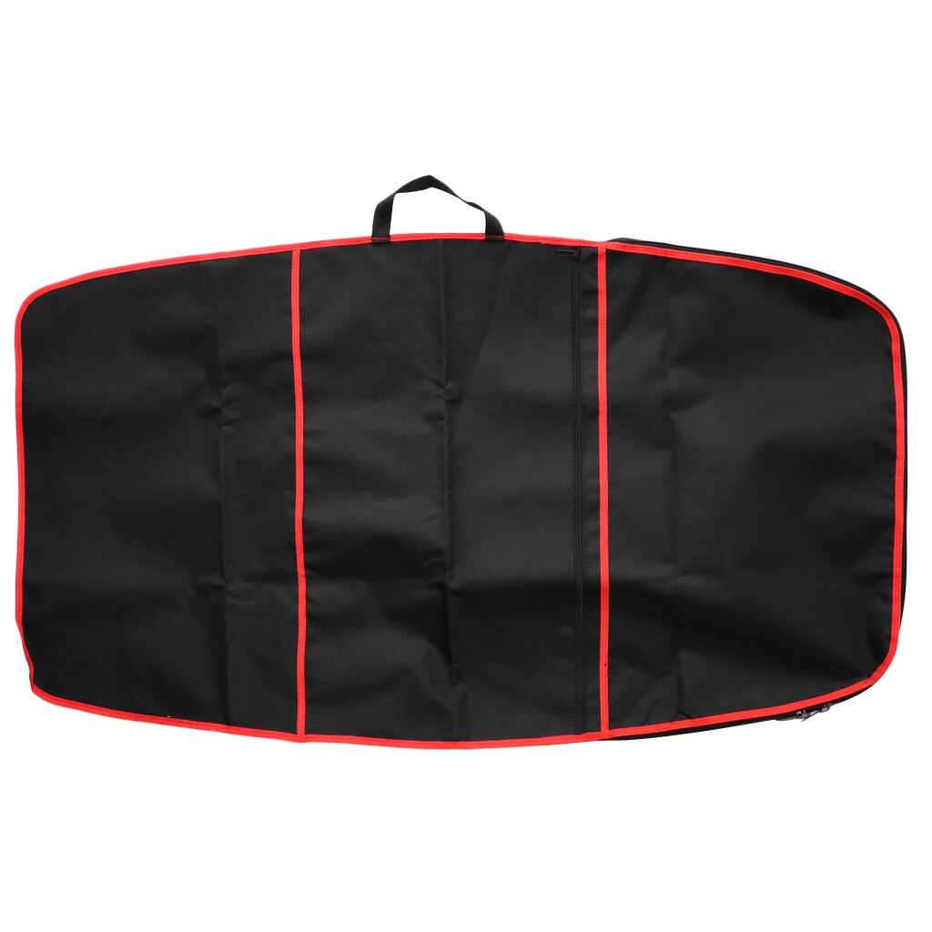 Bolsa de transporte para Bodyboard de Surf de lujo, de 49 cubierta duradera "x 28", bolsa de equipo para Bodyboard y Surf con bolsillo frontal: Red 