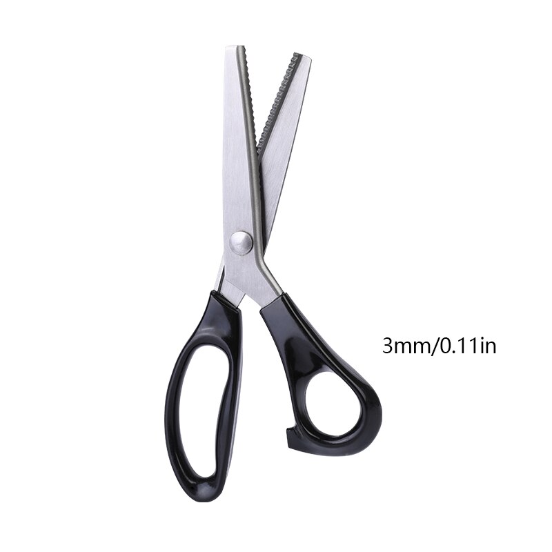 RORGETO-Tijeras de sastre de acero inoxidable para costura, herramienta de tapicería de cuero artesanal, tijeras para tela, 1 Uds.: Triangle 3mm