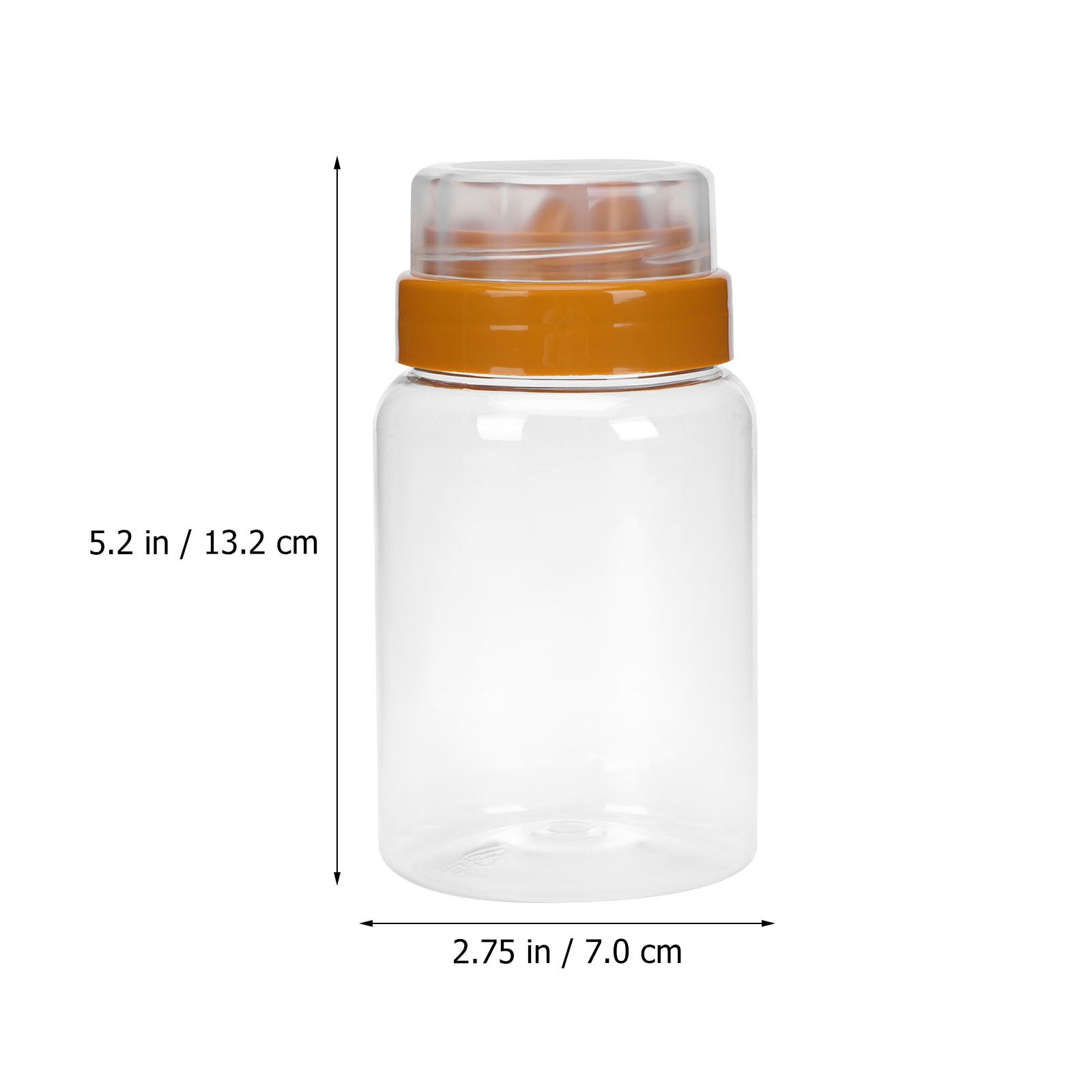 4Pcs Transparent Honey Bottles Household Honey Container Honey Sealed Jars