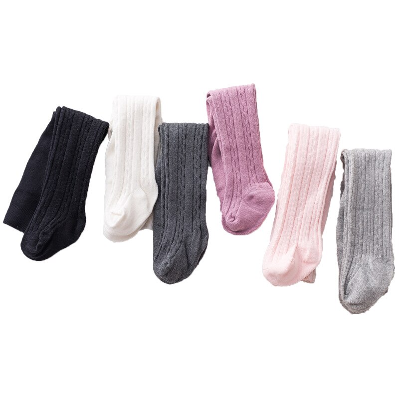 Zachte Katoenen Baby Panty Herfst Winter Warm Elastische Pasgeboren Panty Voor Baby Jongen Meisje Effen Kleur Kinderen Panty