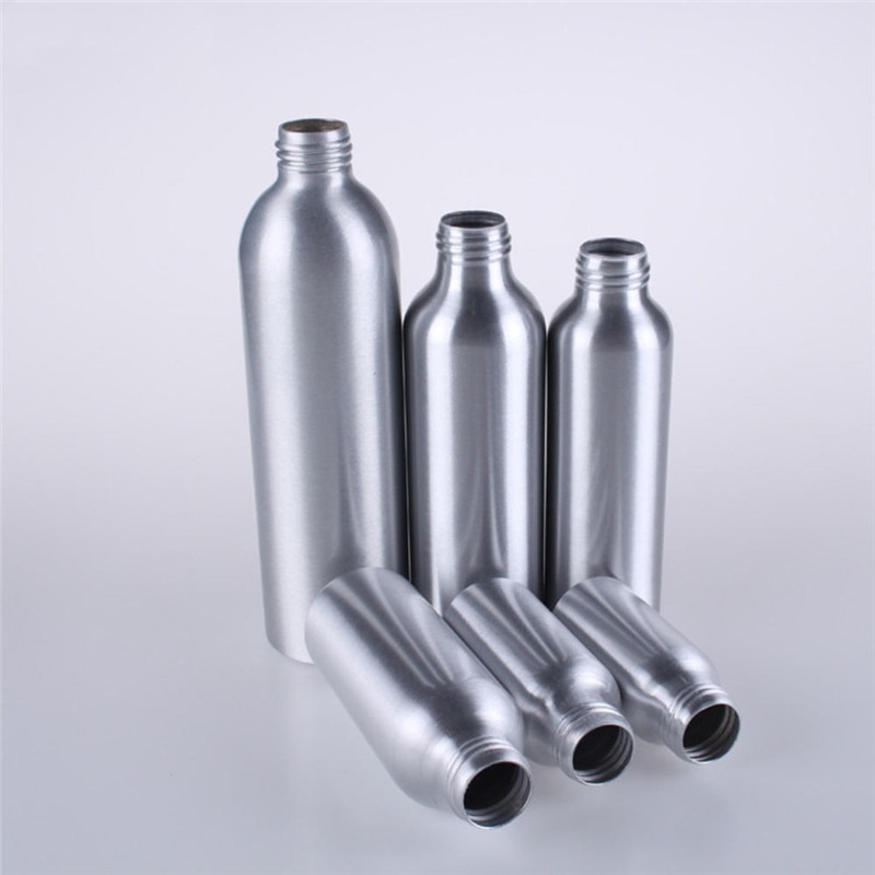 30/50/100Ml Aluminium Spray Fles Hervulbare Parfum Draagbare Lege Container Reizen Cosmetische Sproeier Verstuiver Zilver