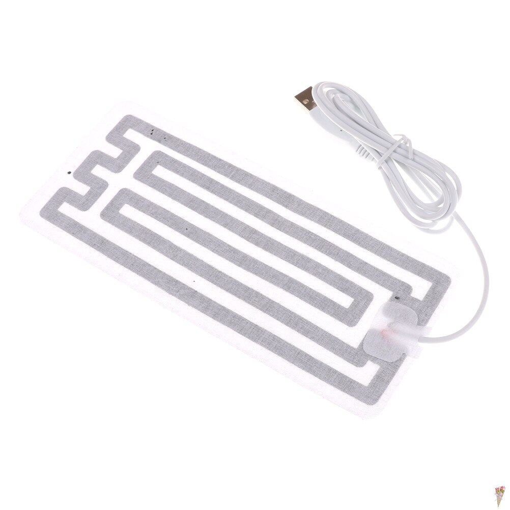 Usb varmeelement filmvarmer oppvarmede innleggssåler 8*18cm vinter utendørs sport ski varme innleggssåler holde varmen for menn dame sko