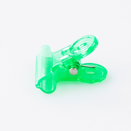 Plastic Food Chip Bag Clips Colored Colorful Binder Hinge Paper Clamps For Art Crafts Home Kitchen Office Teaching Useage: Green-50mm