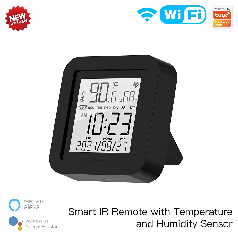 thumbnail image 2 of MOES WiFi Smart IR Remote Control With Temp & Humidity Sensor – Works With Alexa 2 of 6