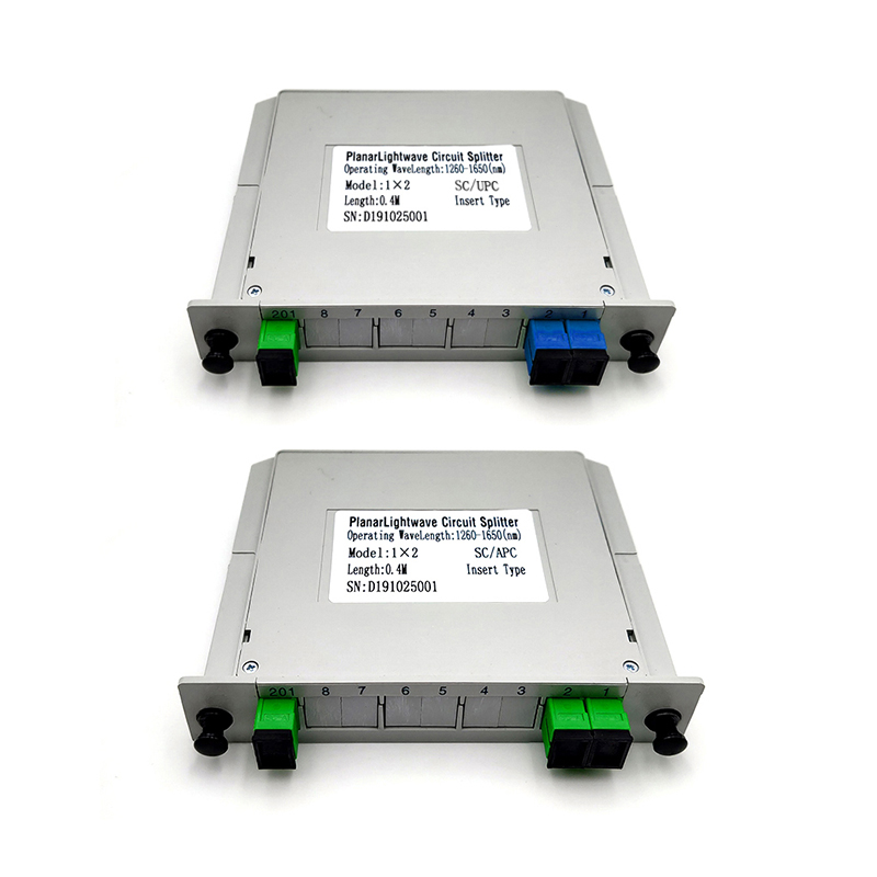 5 stks SC APC/UPC 1x2 1x4 1x8 1x16 PLC Splitter Box FTTH Splitter Glasvezel Doos FTTH Planar Golfgeleider Type Optische Splitter