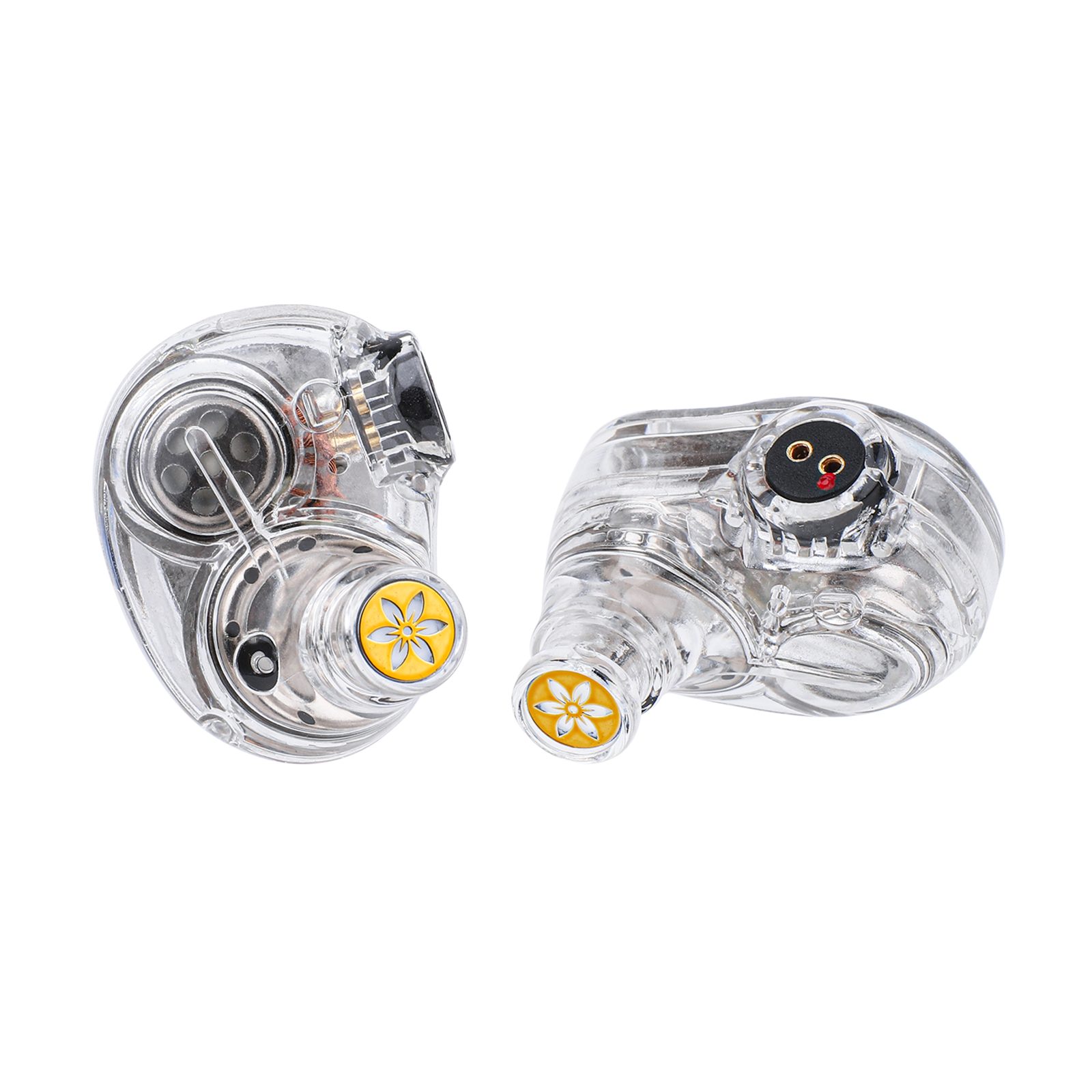 7 Hz--x HBB Elua 10 mm + 8 mm Controlador dinámico dual IEM Auriculares de alta fidelidad con de cable desmontable y sonido equilibrado