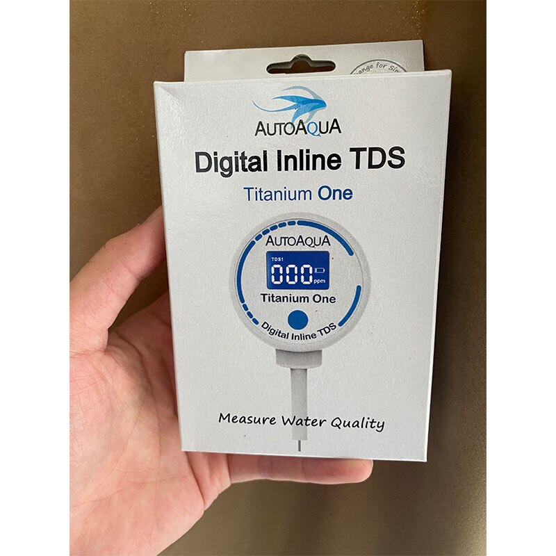 Autoaqua Aquarium Smart TDS Test Monitor TDS Display Connected To RO Water Outlet To Monitor Water Tools