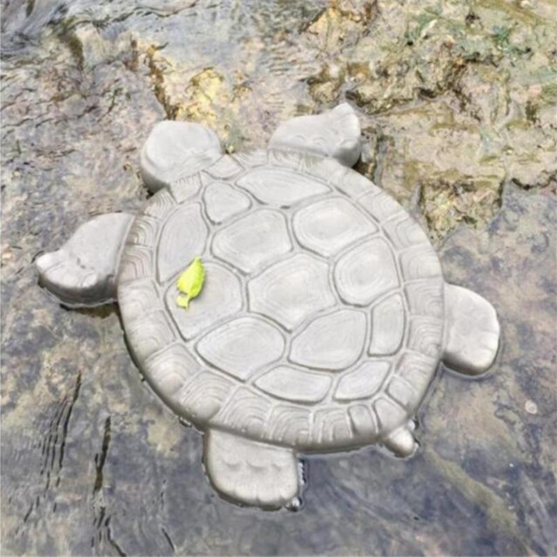 Manually Paving Cement Brick Molds Tortoise Shaped Path Maker Mold Garden Path Stone Molds Concrete Cement Mould: A 40X34X3.8cm