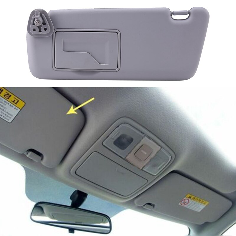 Car Sun Visor Inside Left Gray for Hyundai I30 I30CW 852012L020TX 85201-2L020TX