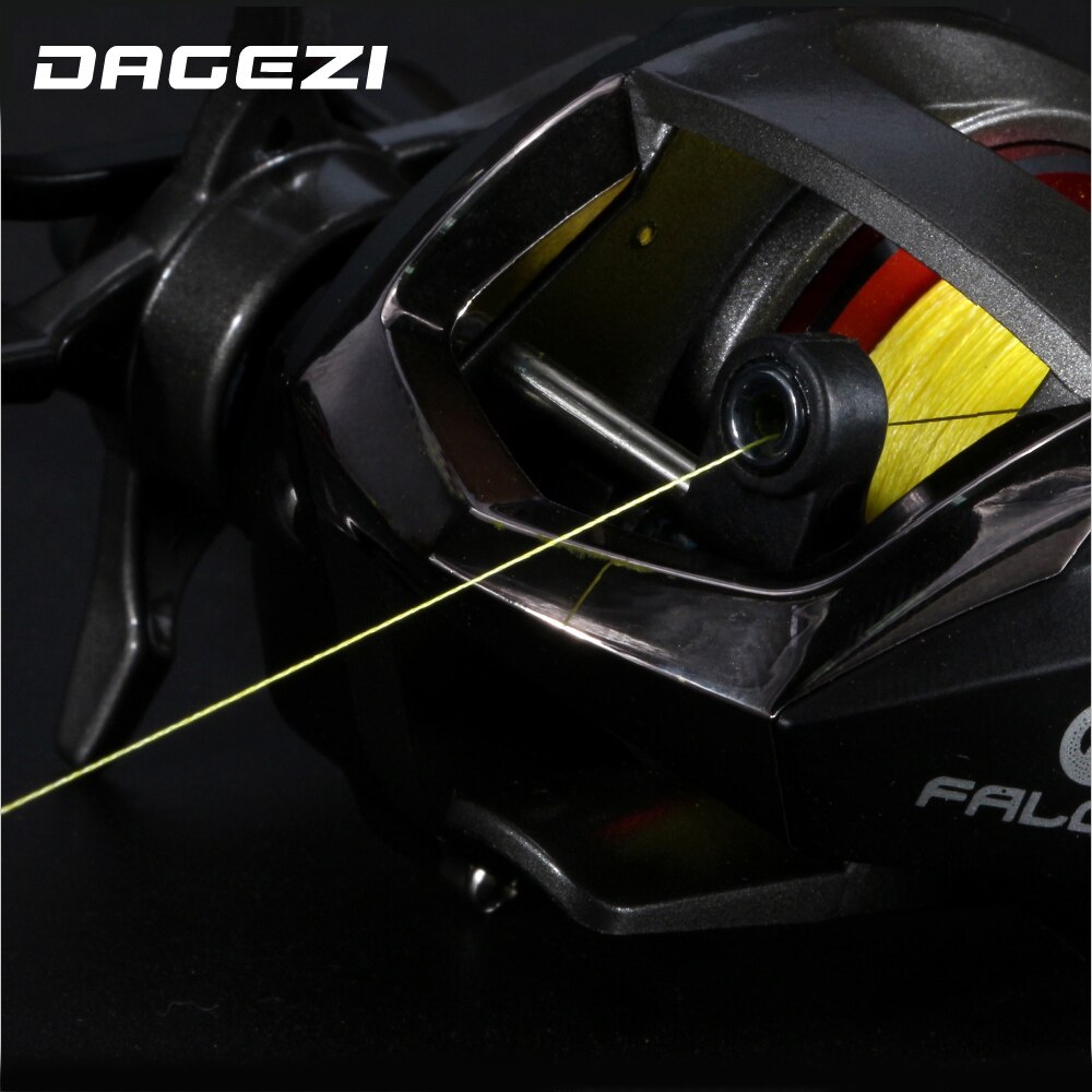 Dagezi 4 Strand Gevlochten Vislijn 0.06Mm/5LB Crapple Gevlochten Multifilament Super Dunne Vissen Lijnen Touw Leider Lijn