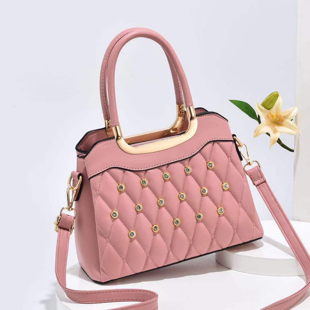 The ms in Europe and the portable single shoulder bag bag: Brown