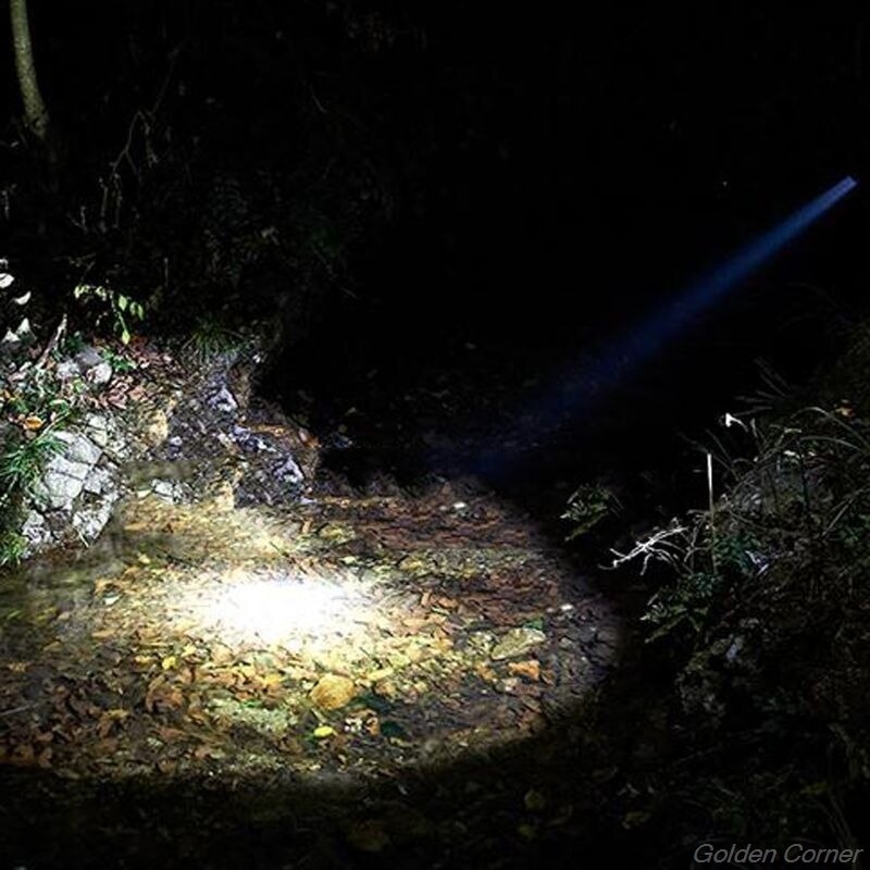 Ultrafire 5000LM Zoomable XM-L T6 LED Flashlight Torch Super Bright Light M06 21 Dropshiping